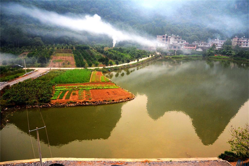 Yangshuo Peaceful Valley Retreat Hotel Exterior foto