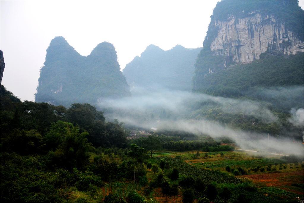 Yangshuo Peaceful Valley Retreat Hotel Exterior foto